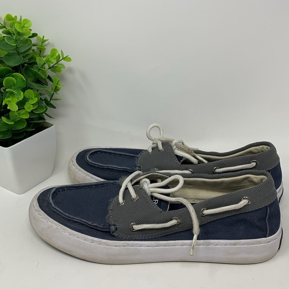 Sperry Men's Classic 2-Eye Canvas Boat Shoe with Comfort Memory Foam size 8 - Picture 4 of 9